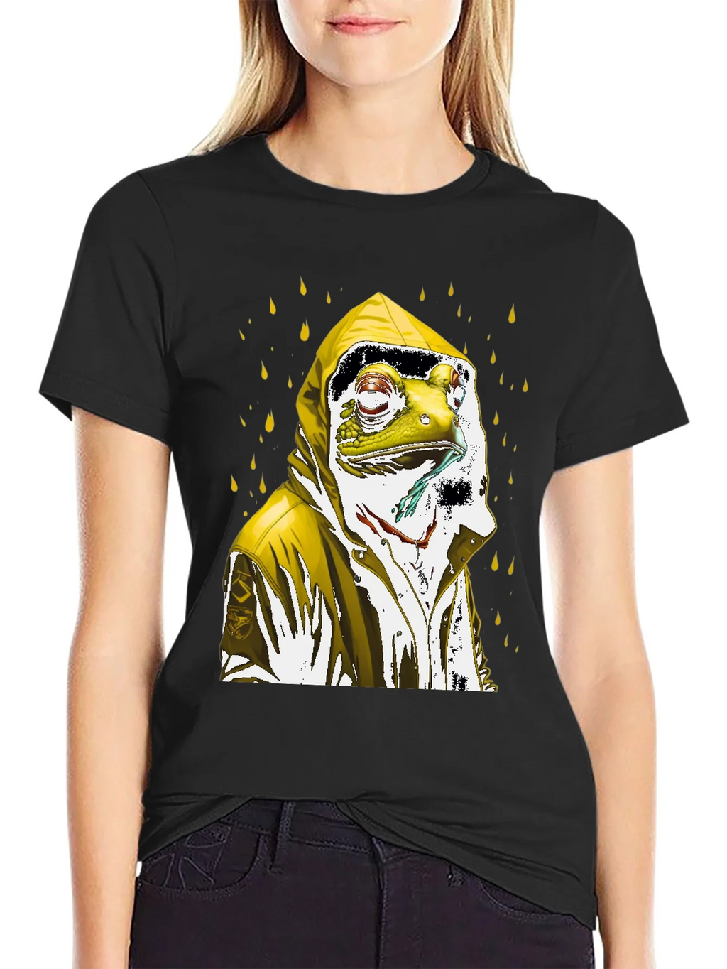 Frog in Raincoat T-Shirt product image 2