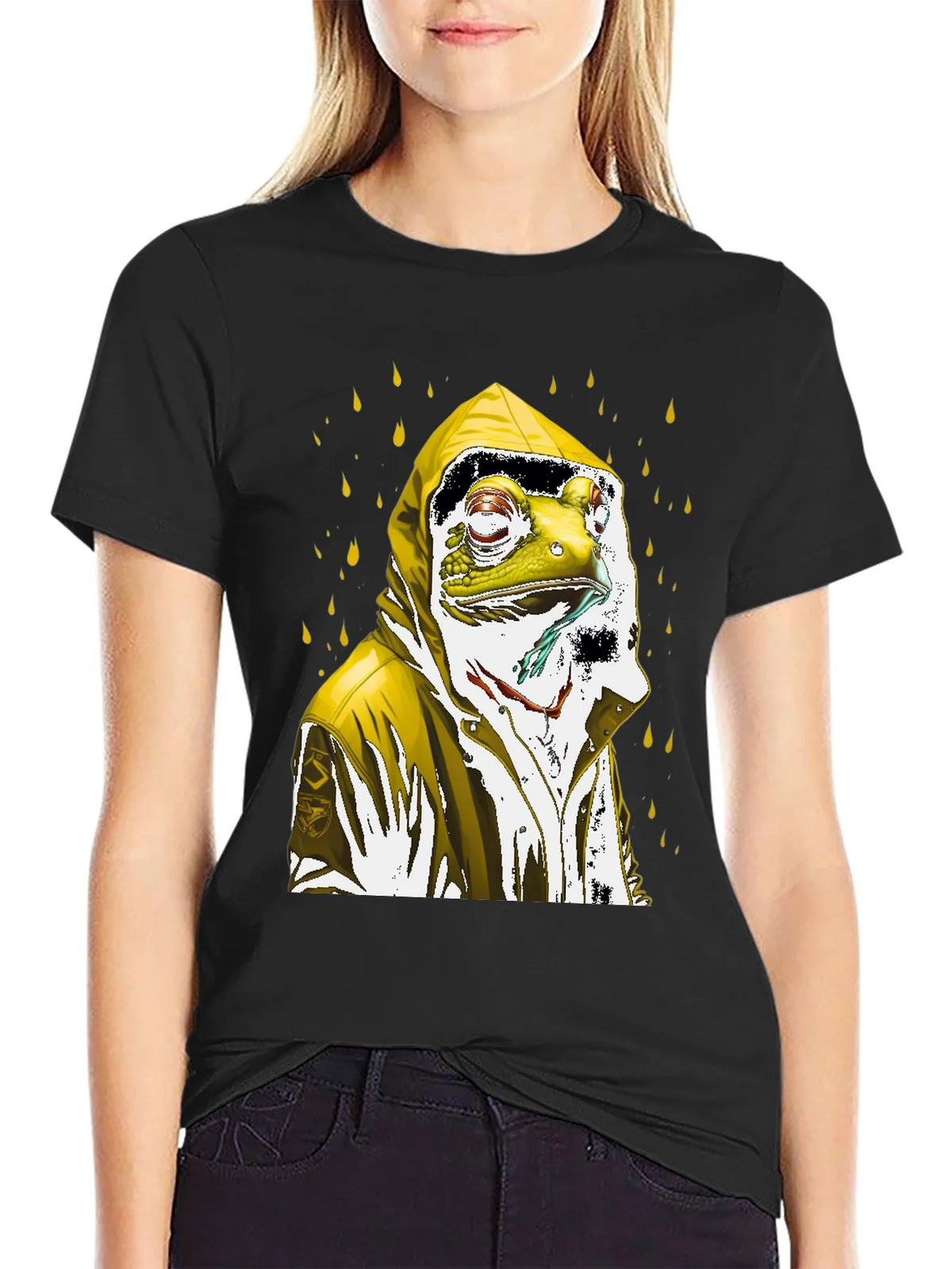 Frog in Raincoat T-Shirt product image 2