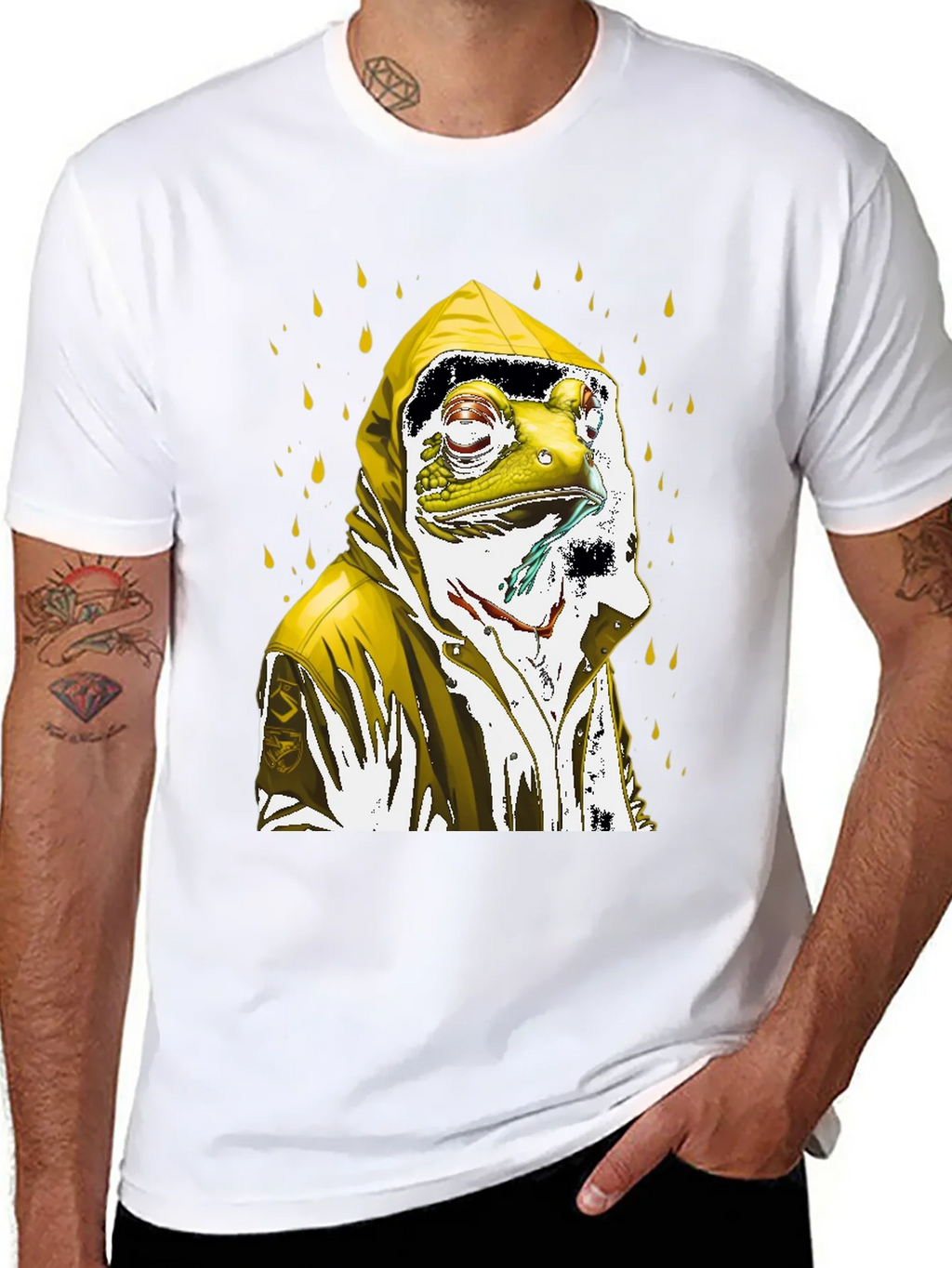 Frog in Raincoat T-Shirt product image 6