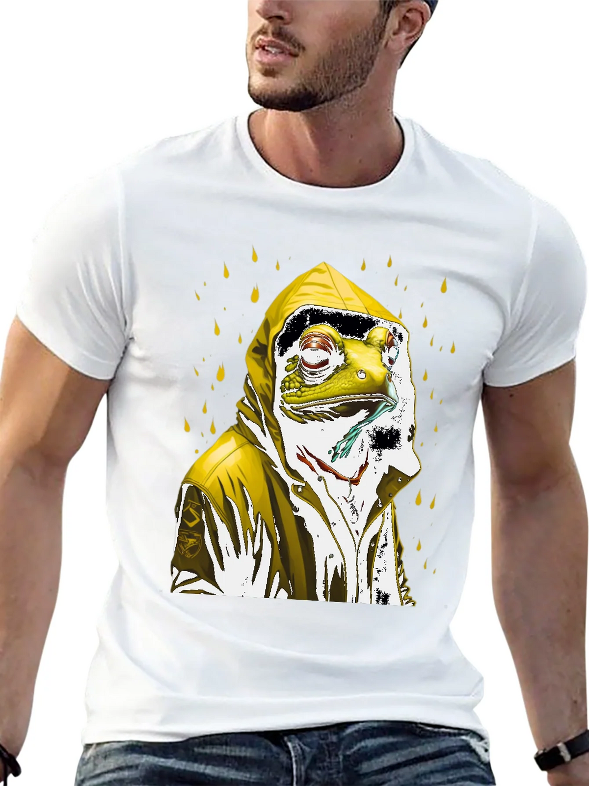 Frog in Raincoat T-Shirt product image 10