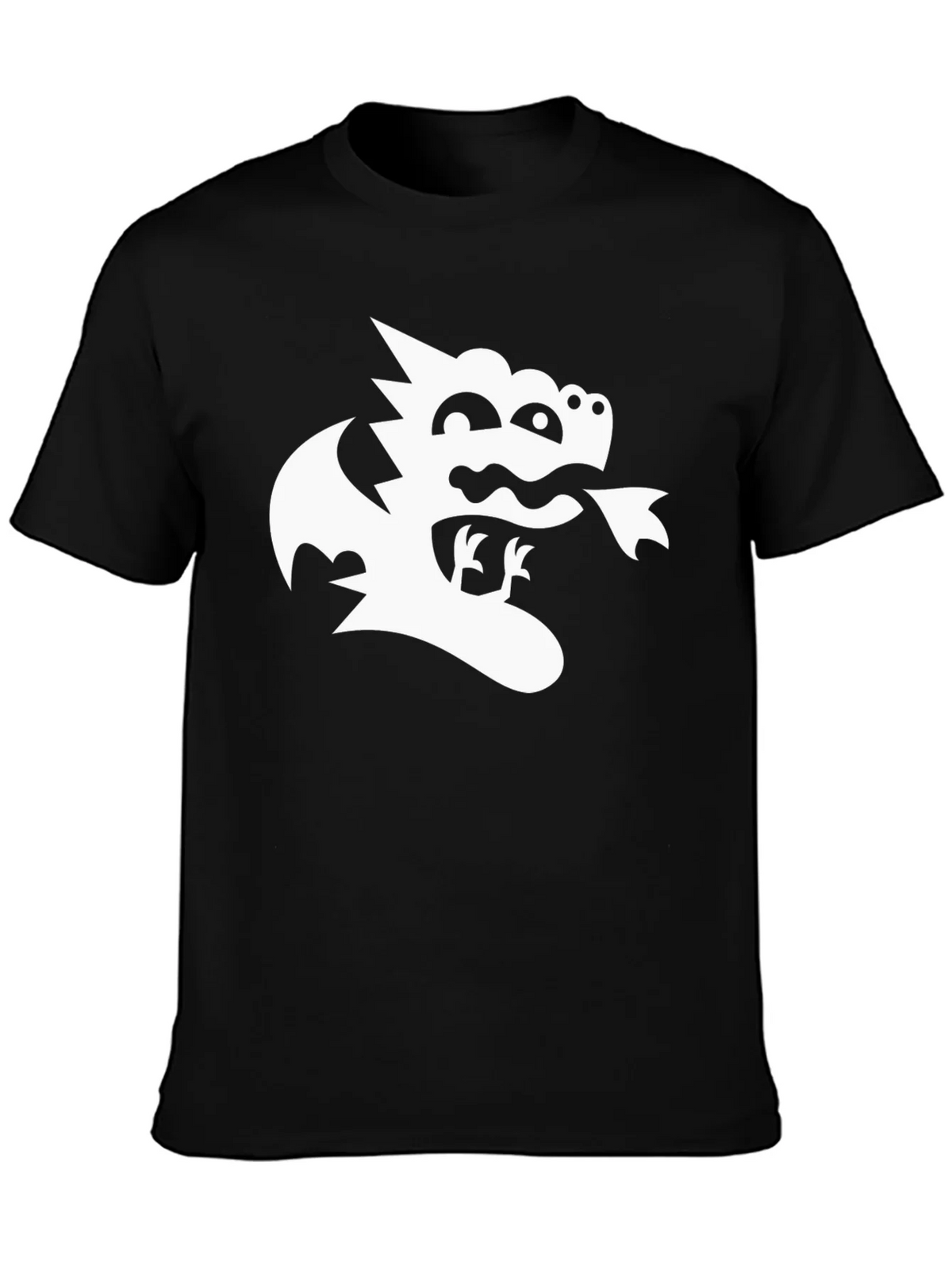 Dragon Graphic Black T-Shirt - Whimsical Tee product image 3