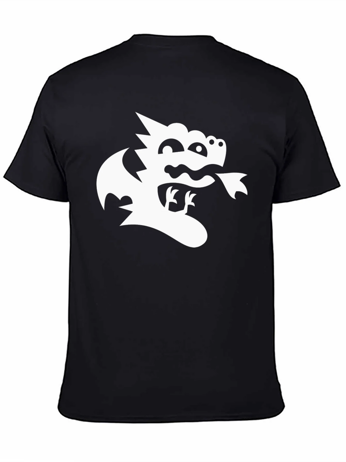 Dragon Graphic Black T-Shirt - Whimsical Tee product image 4