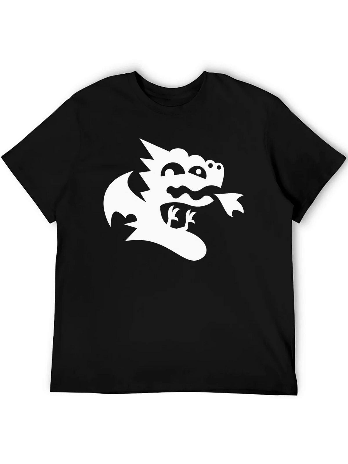 Dragon Graphic Black T-Shirt - Whimsical Tee product image 5