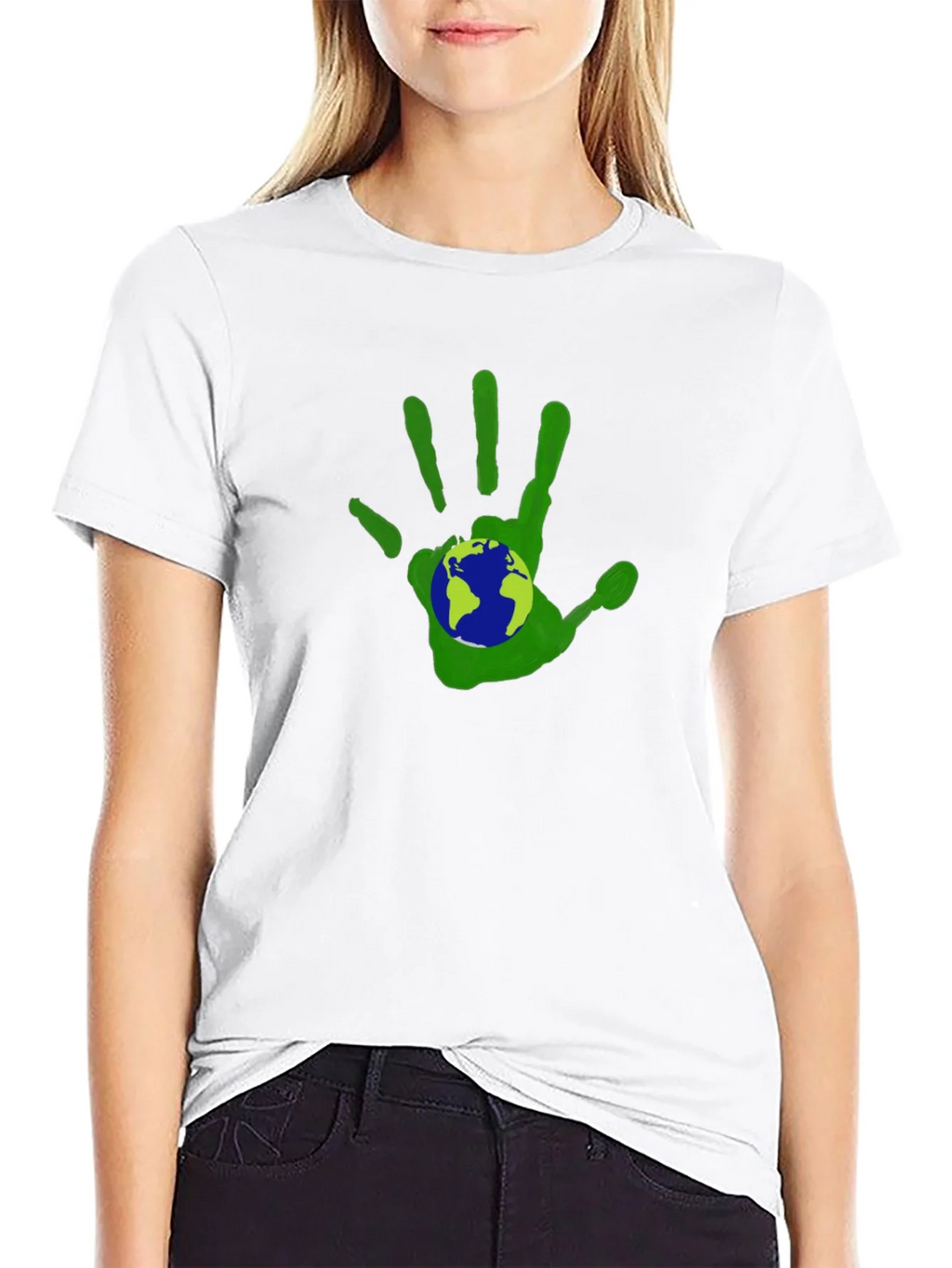 Eco Handprint Earth T-Shirt product image 8