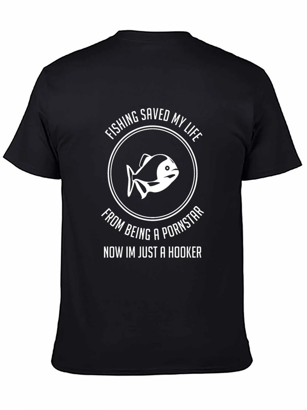Fishing Saved My Life T-Shirt Funny Fisherman Gift product image 3
