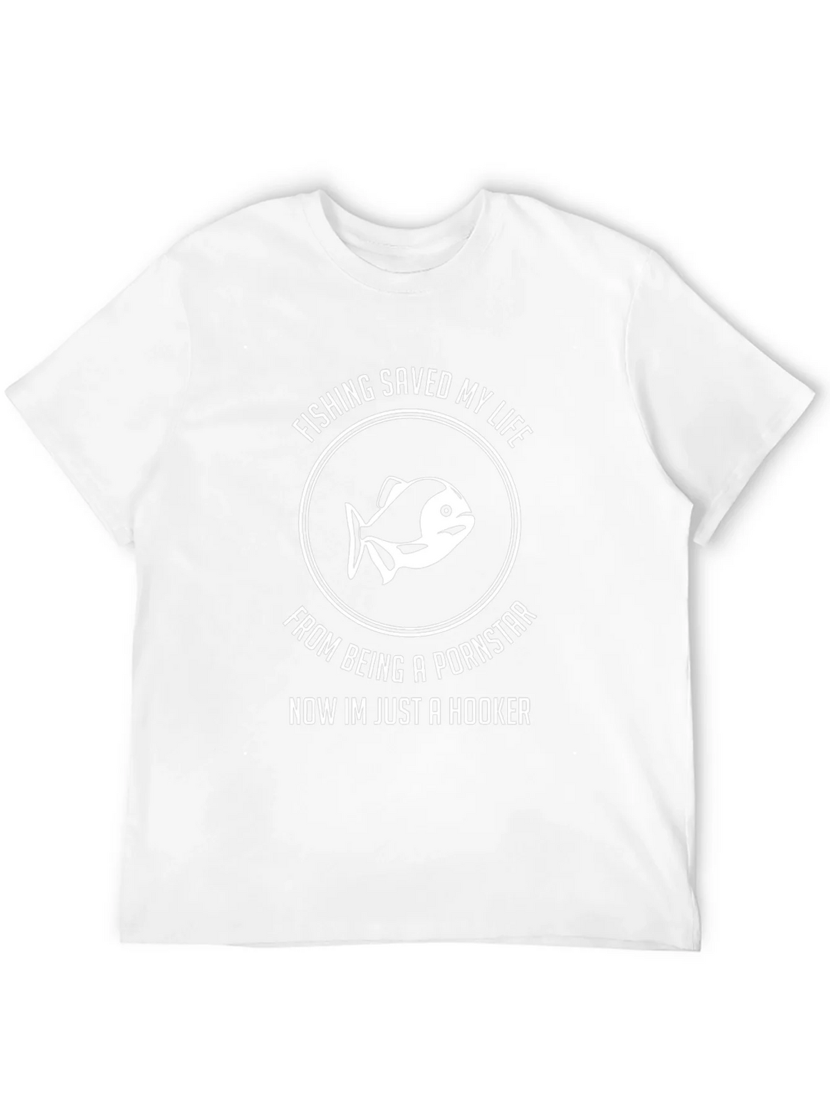 Fishing Saved My Life T-Shirt Funny Fisherman Gift product image 6