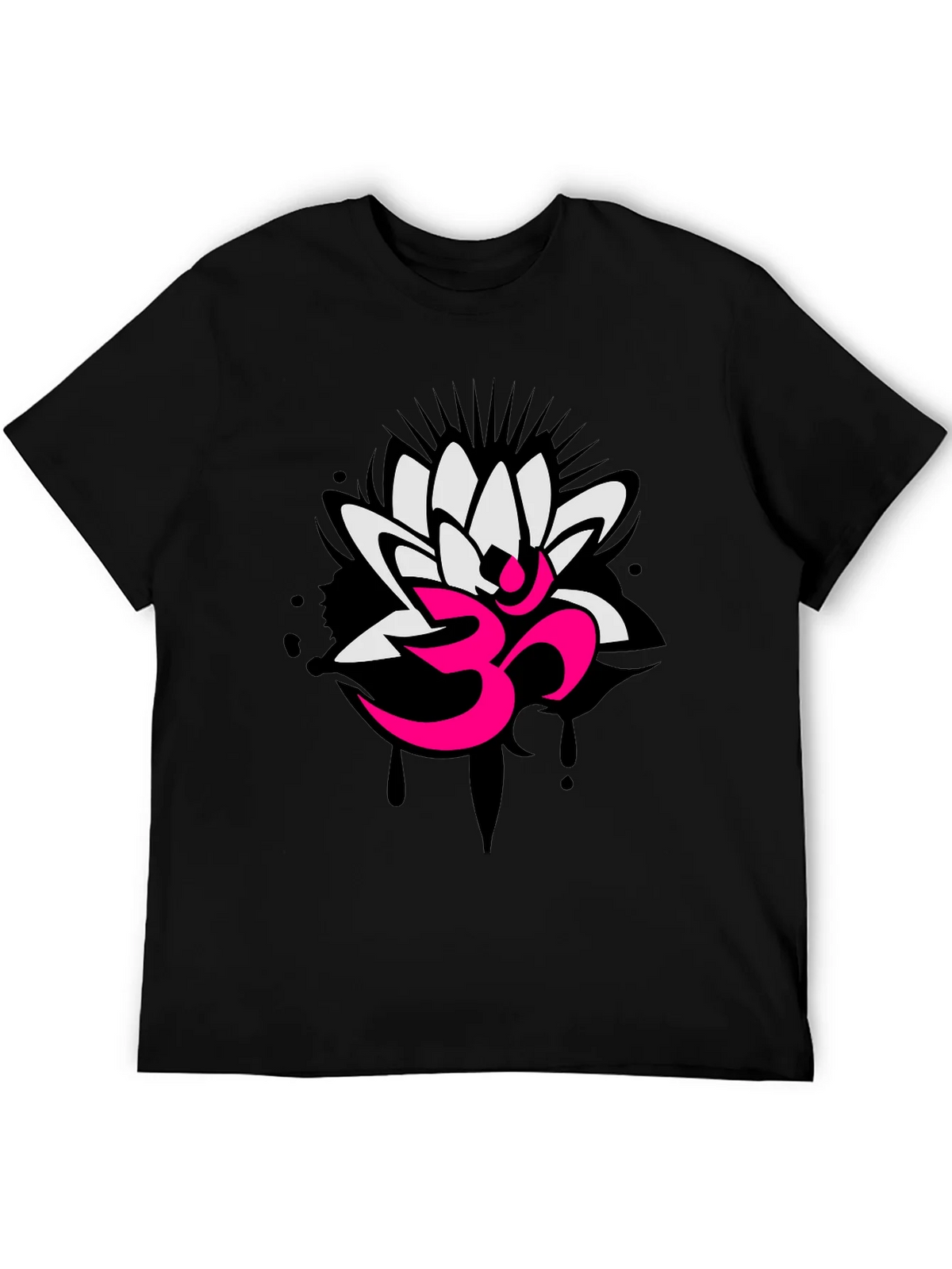 Om Lotus Graphic Tee - Yoga Inspired Design product image 5