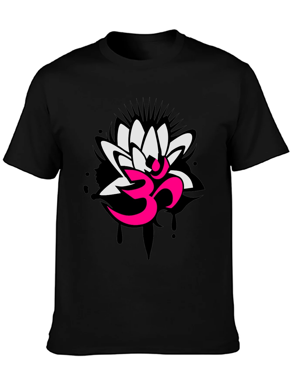 Om Lotus Graphic Tee - Yoga Inspired Design product image 3