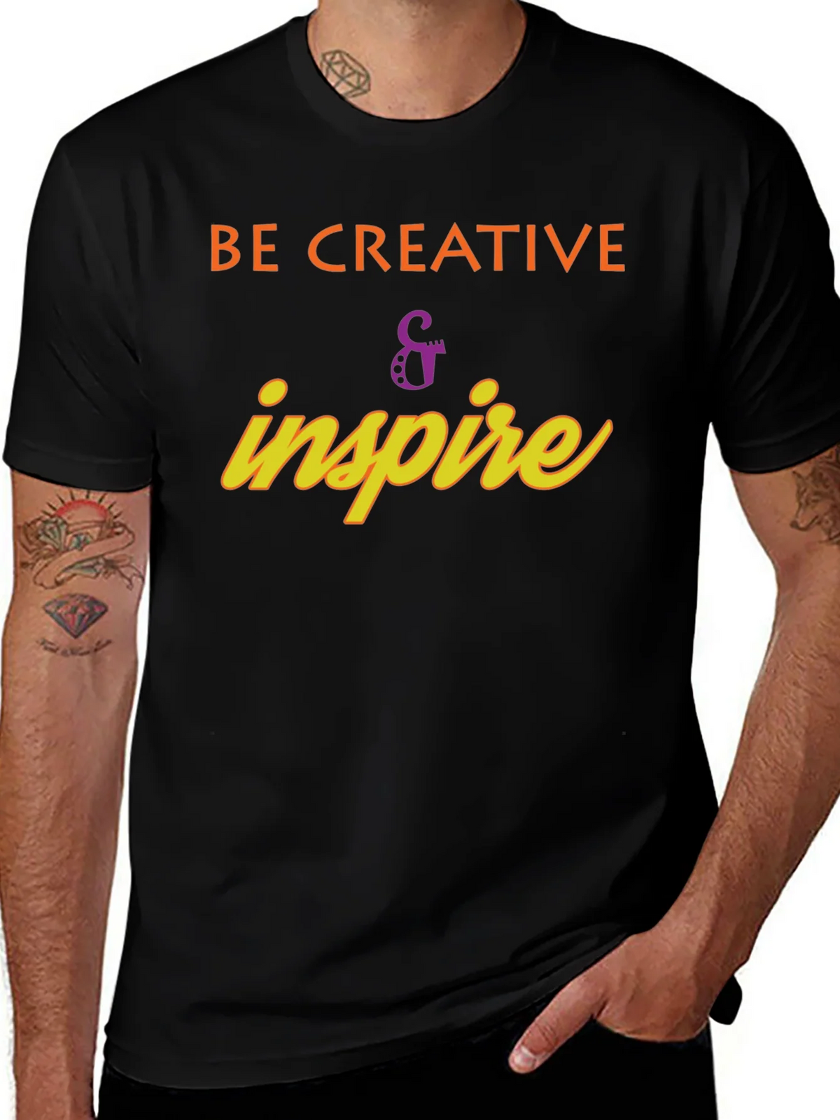 Be Creative & Inspire Graphic T-Shirt product image 1