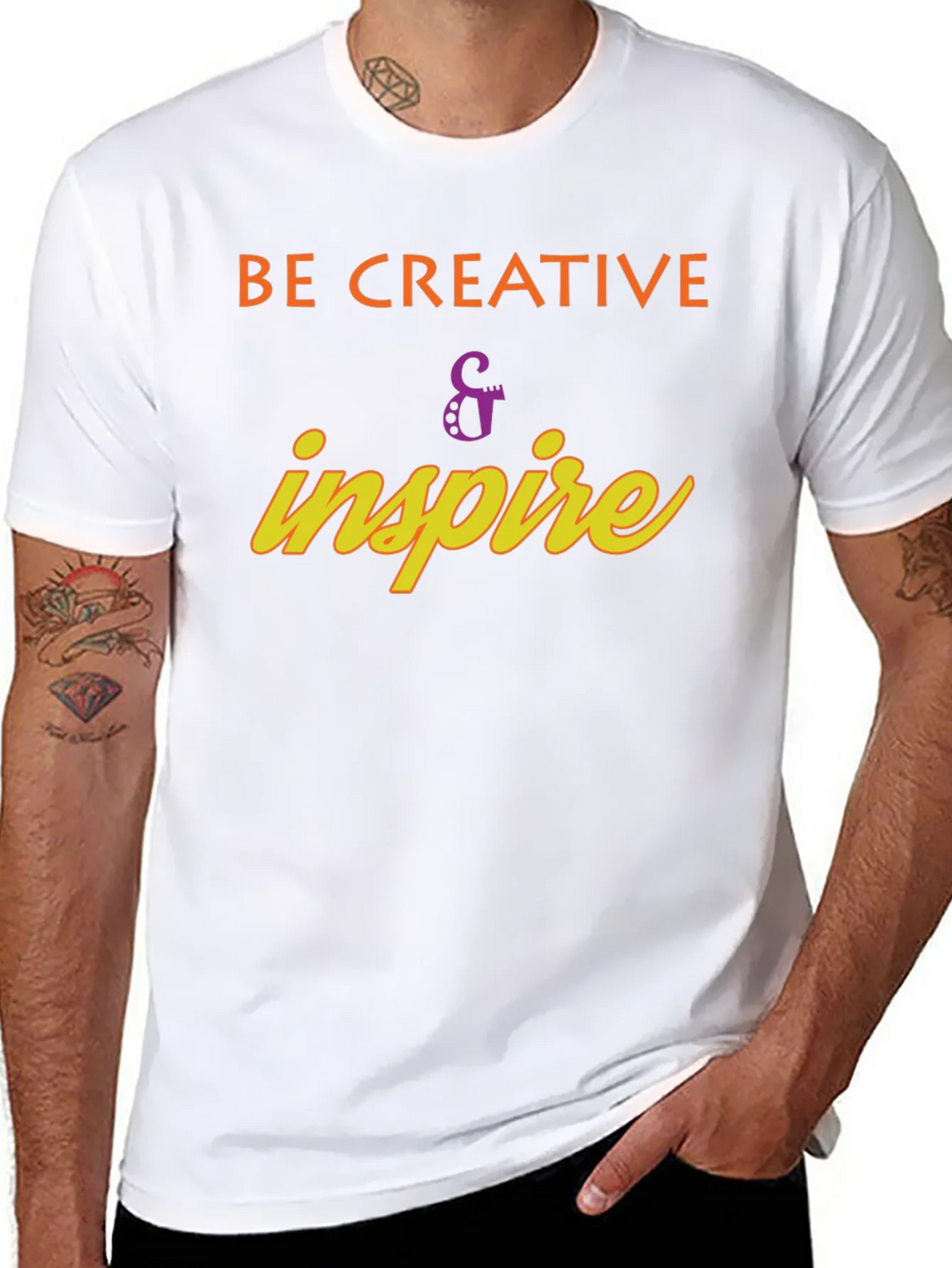 Be Creative & Inspire Graphic T-Shirt product image 5