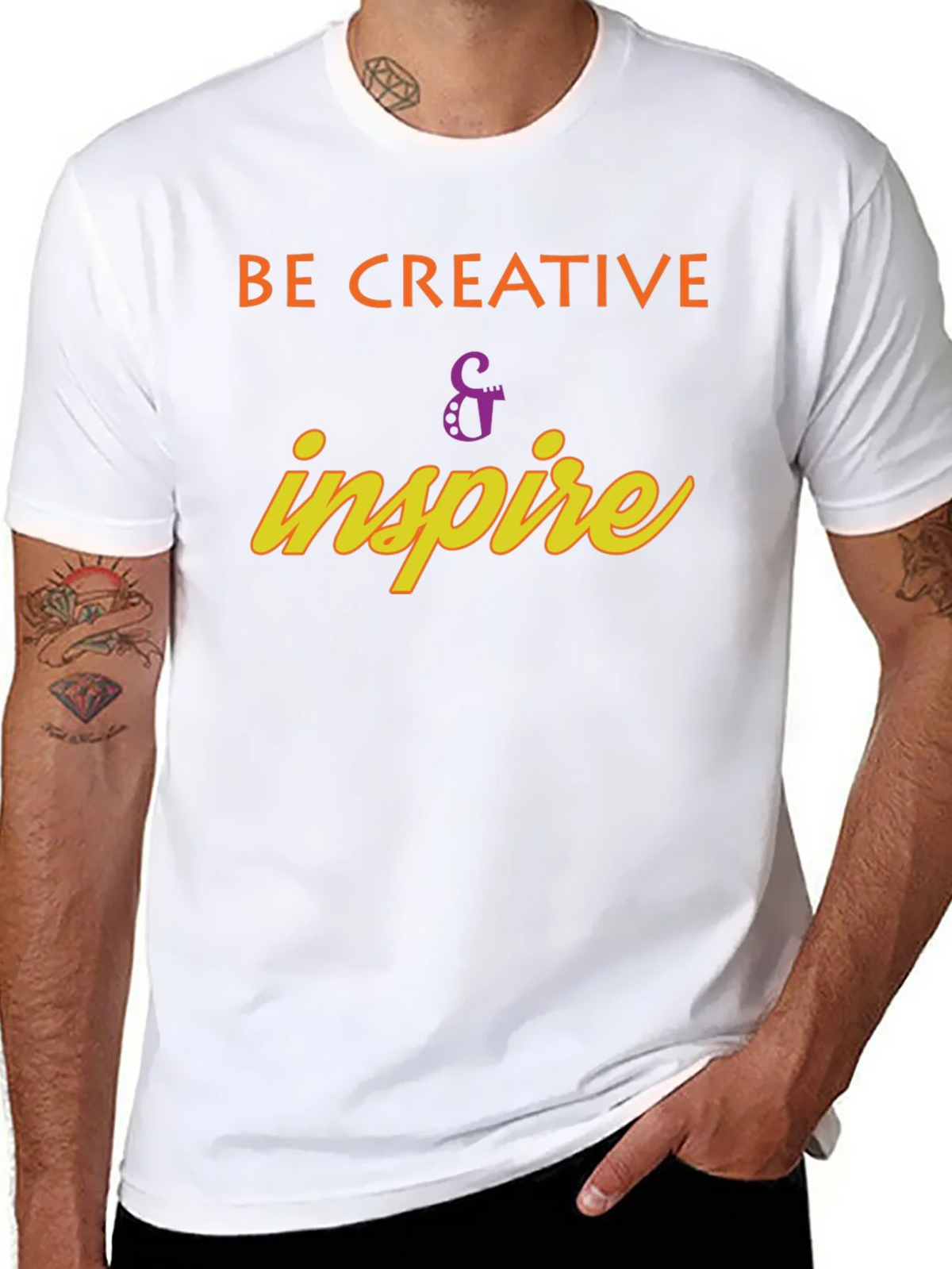 Be Creative & Inspire Graphic T-Shirt product image 5