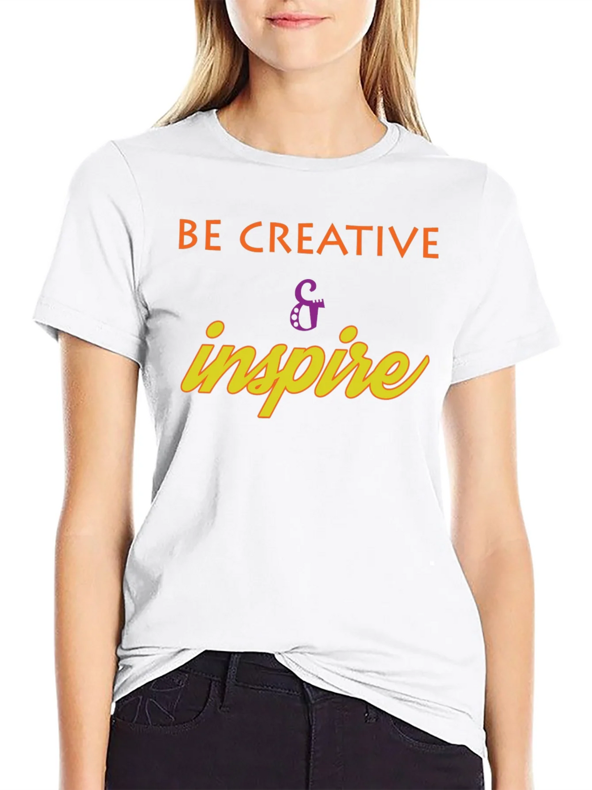 Be Creative & Inspire Graphic T-Shirt product image 6