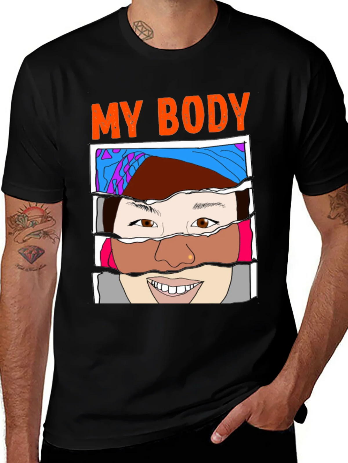 My Body T-Shirt: Empowering Graphic Tee product image 1