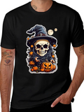 Halloween Skeleton Wizard T-Shirt product image 1
