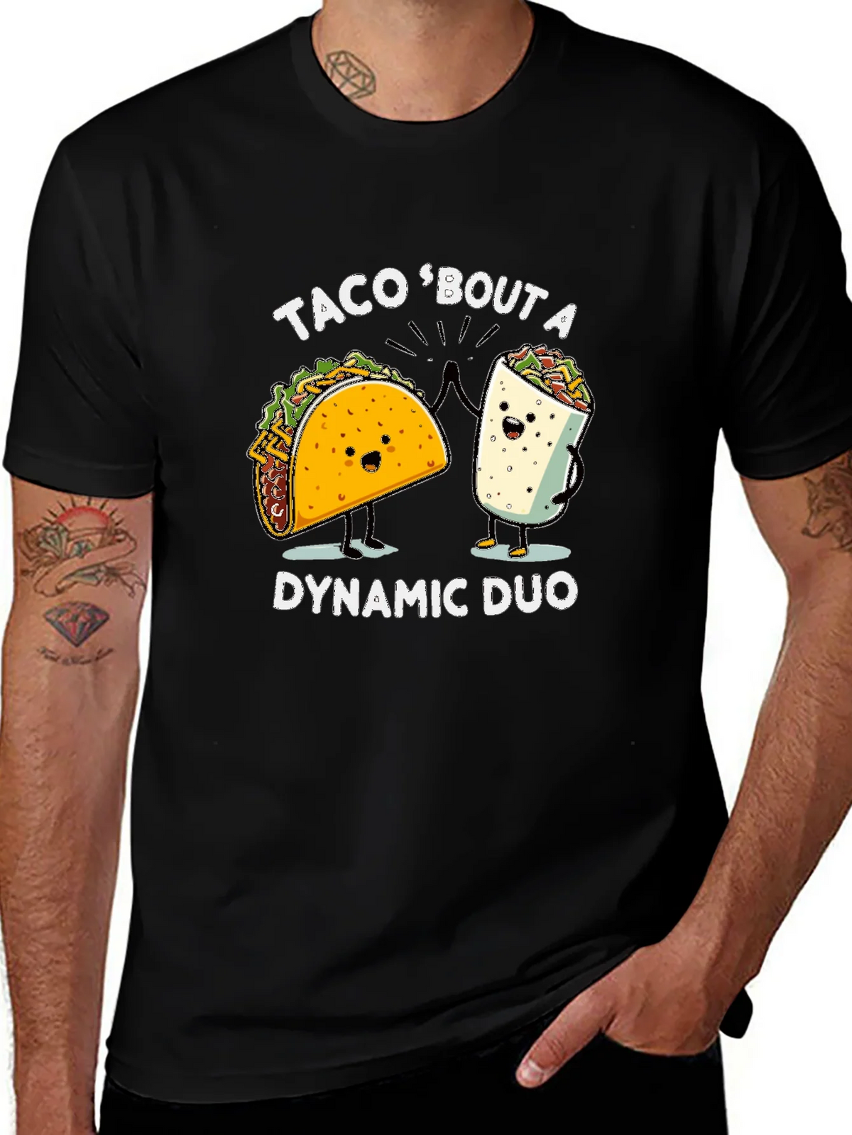Taco Bout a Dynamic Duo Graphic Tee product image 1