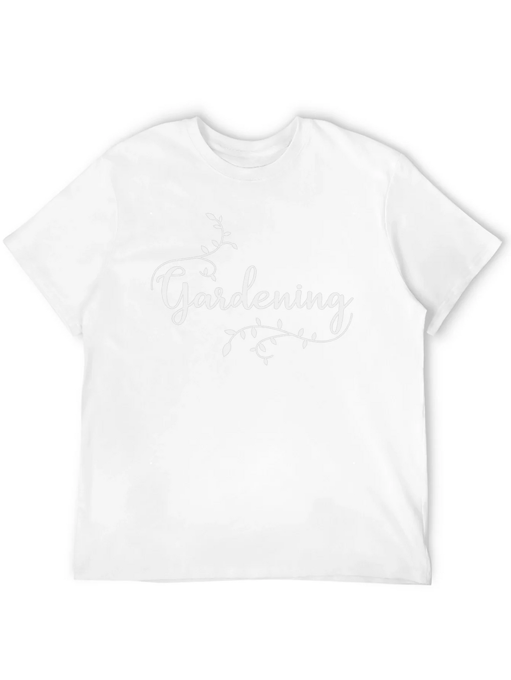 Gardening Script Black T-Shirt product image 11