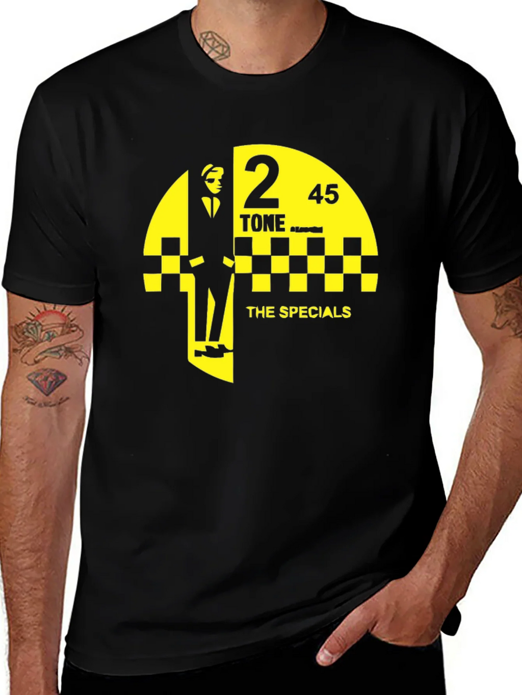 2 Tone Ska Specials T-Shirt - Black product image 1
