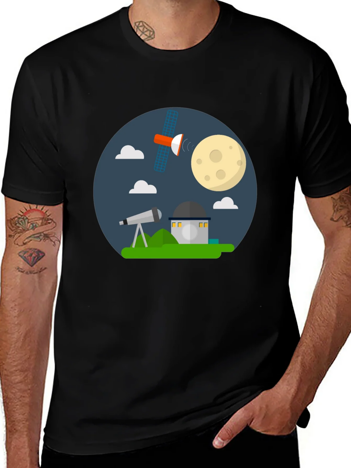 Space Exploration Graphic Tee - Astronomy Lovers product image 1