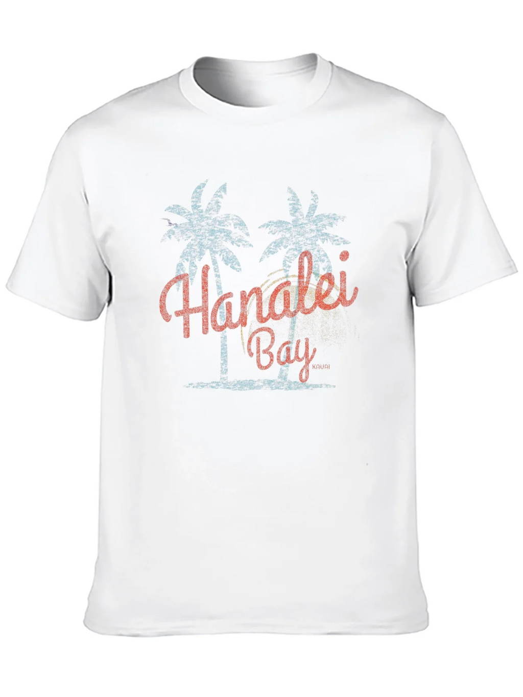 Hanalei Bay Graphic T-Shirt - Retro Palm Tree Design product image 9