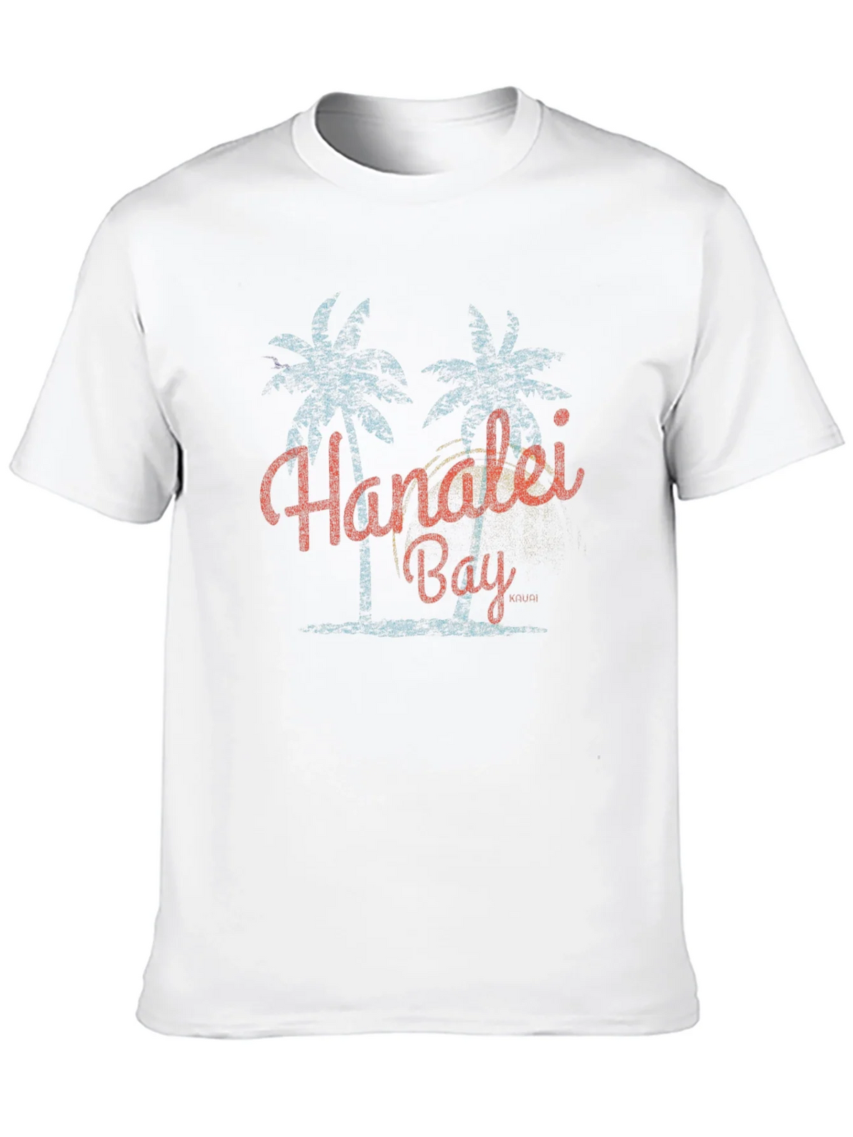 Hanalei Bay Graphic T-Shirt - Retro Palm Tree Design product image 9