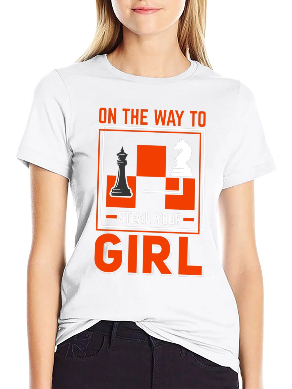 Chess Knight Steal Your Girl T-Shirt product image 8