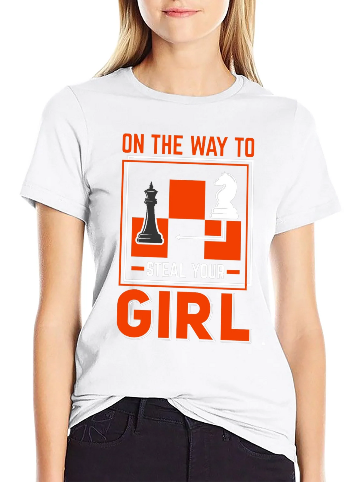 Chess Knight Steal Your Girl T-Shirt product image 8