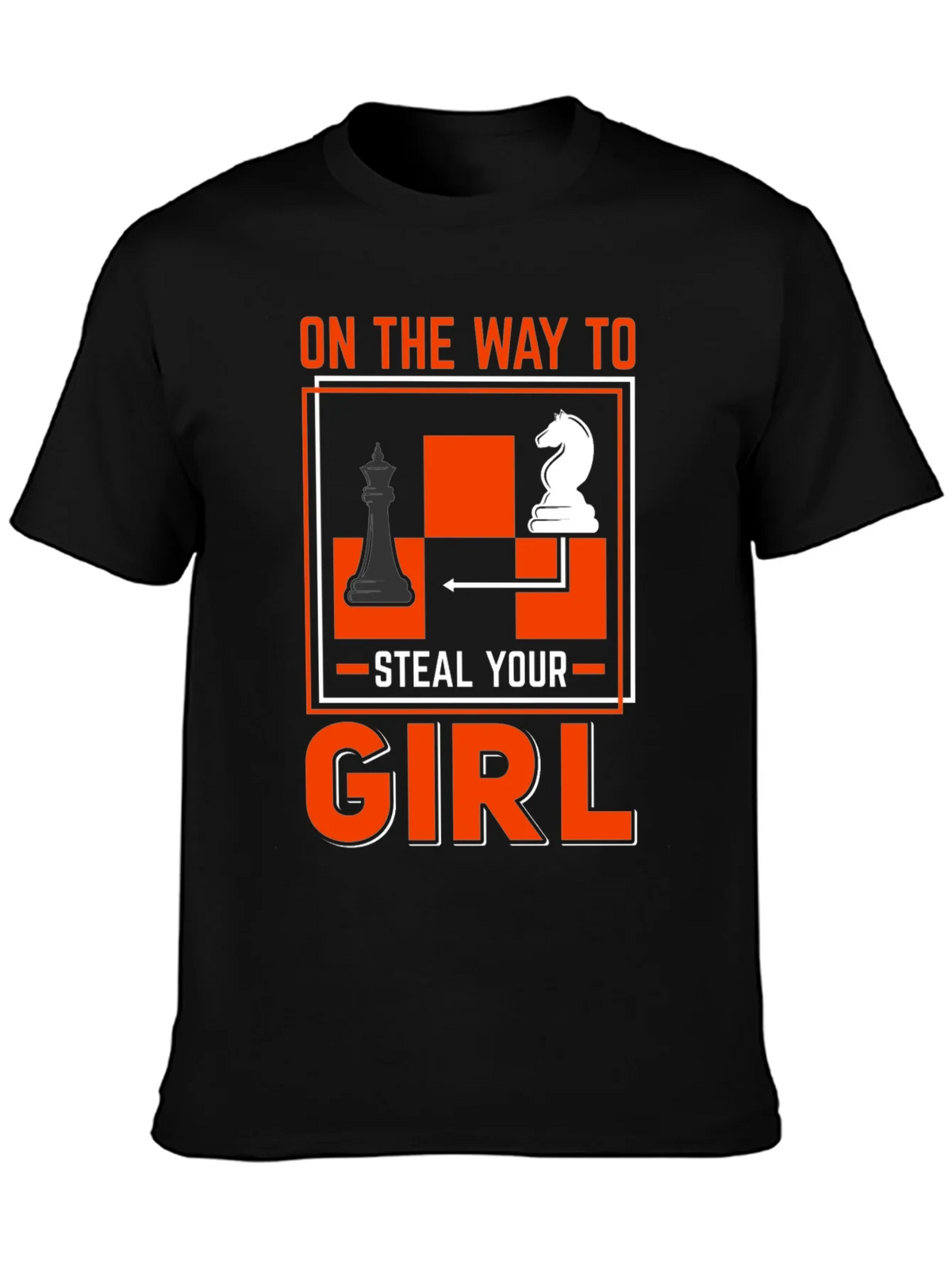 Chess Knight Steal Your Girl T-Shirt product image 3