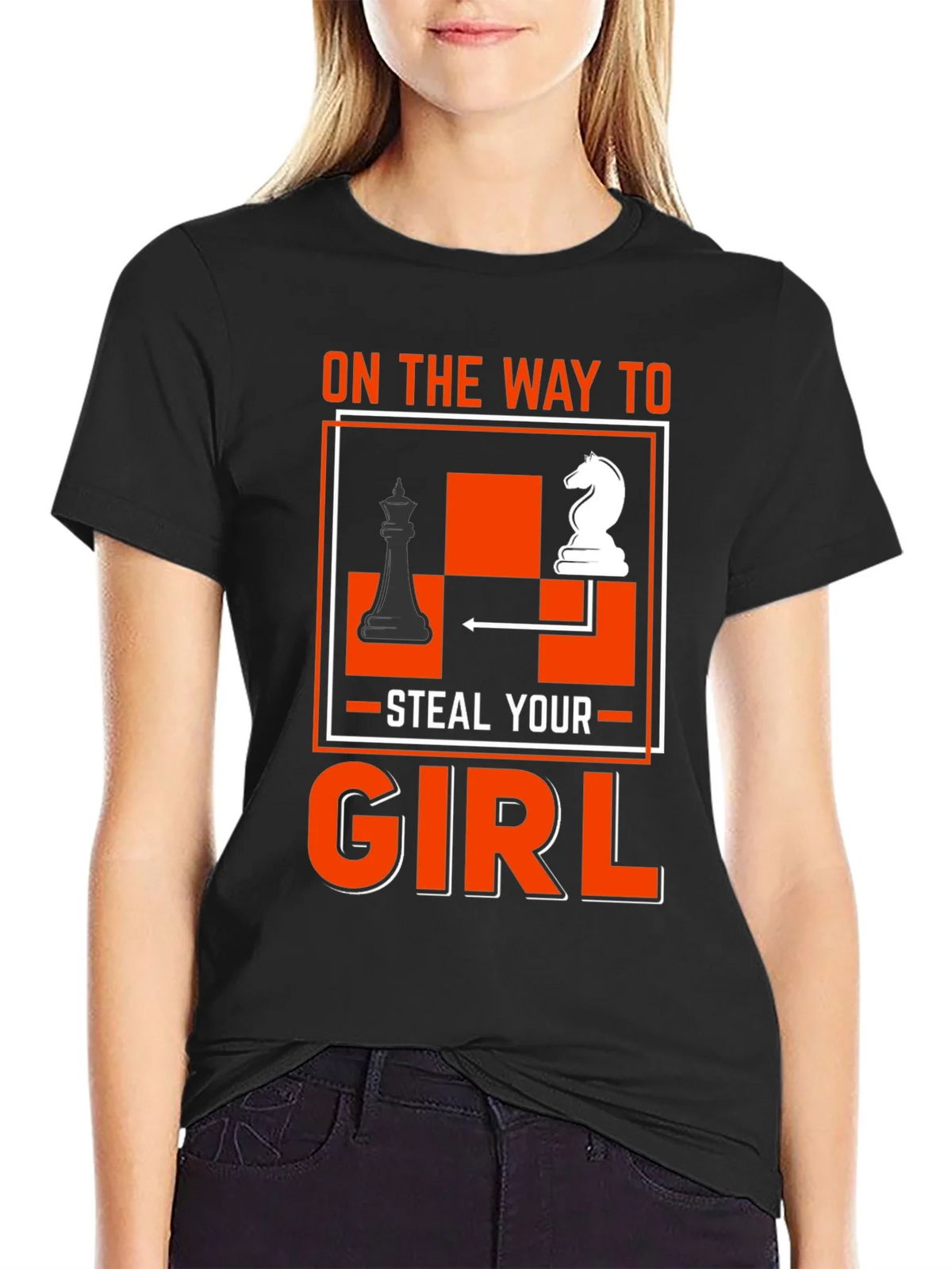 Chess Knight Steal Your Girl T-Shirt product image 2