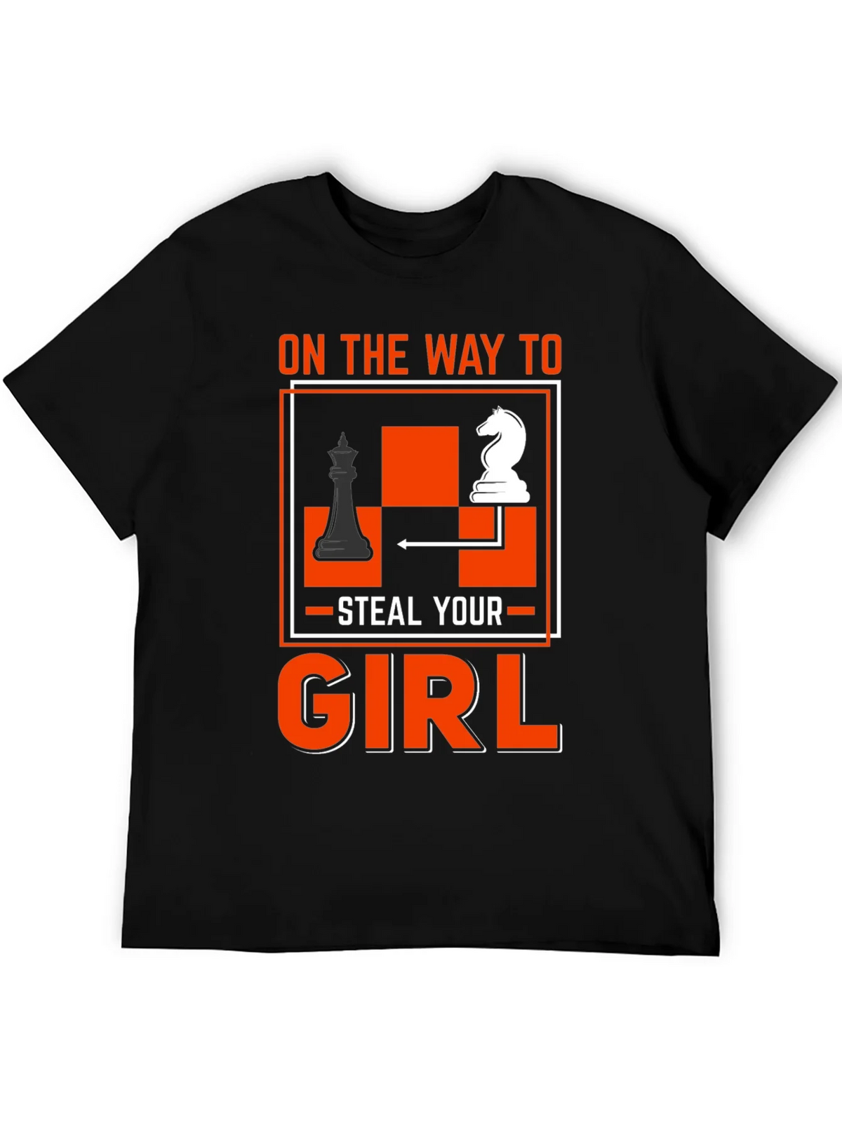 Chess Knight Steal Your Girl T-Shirt product image 5