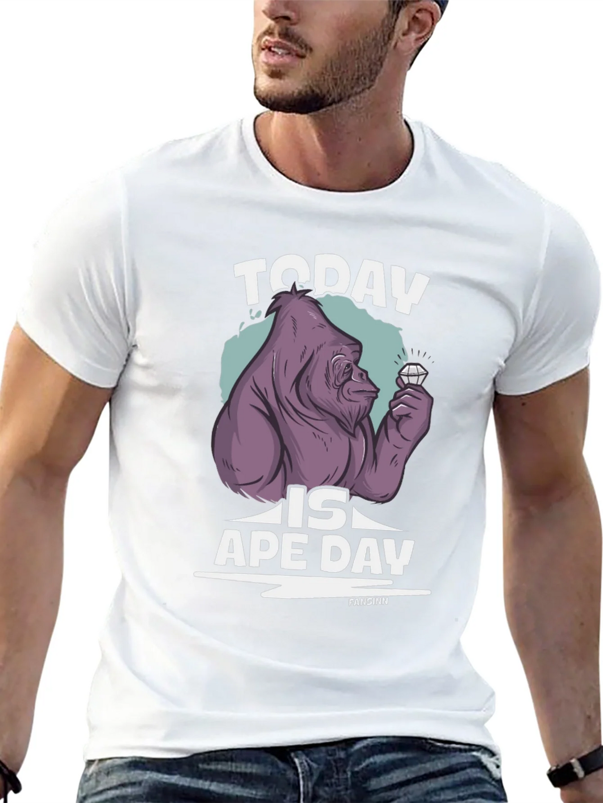 Today is Ape Day T-Shirt product image 12