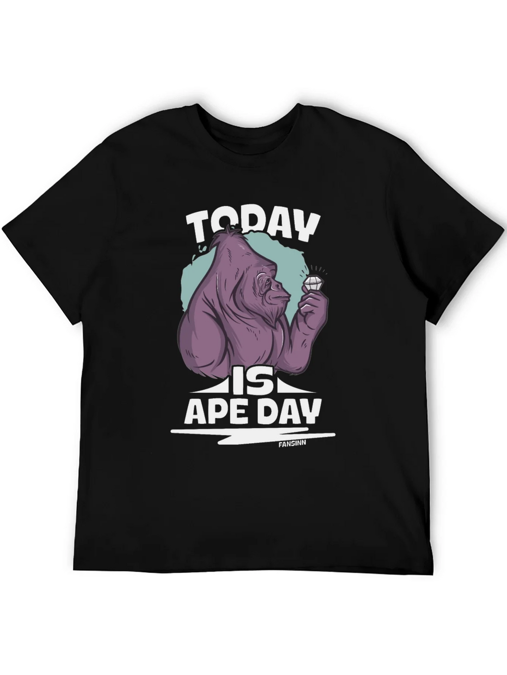 Today is Ape Day T-Shirt product image 5