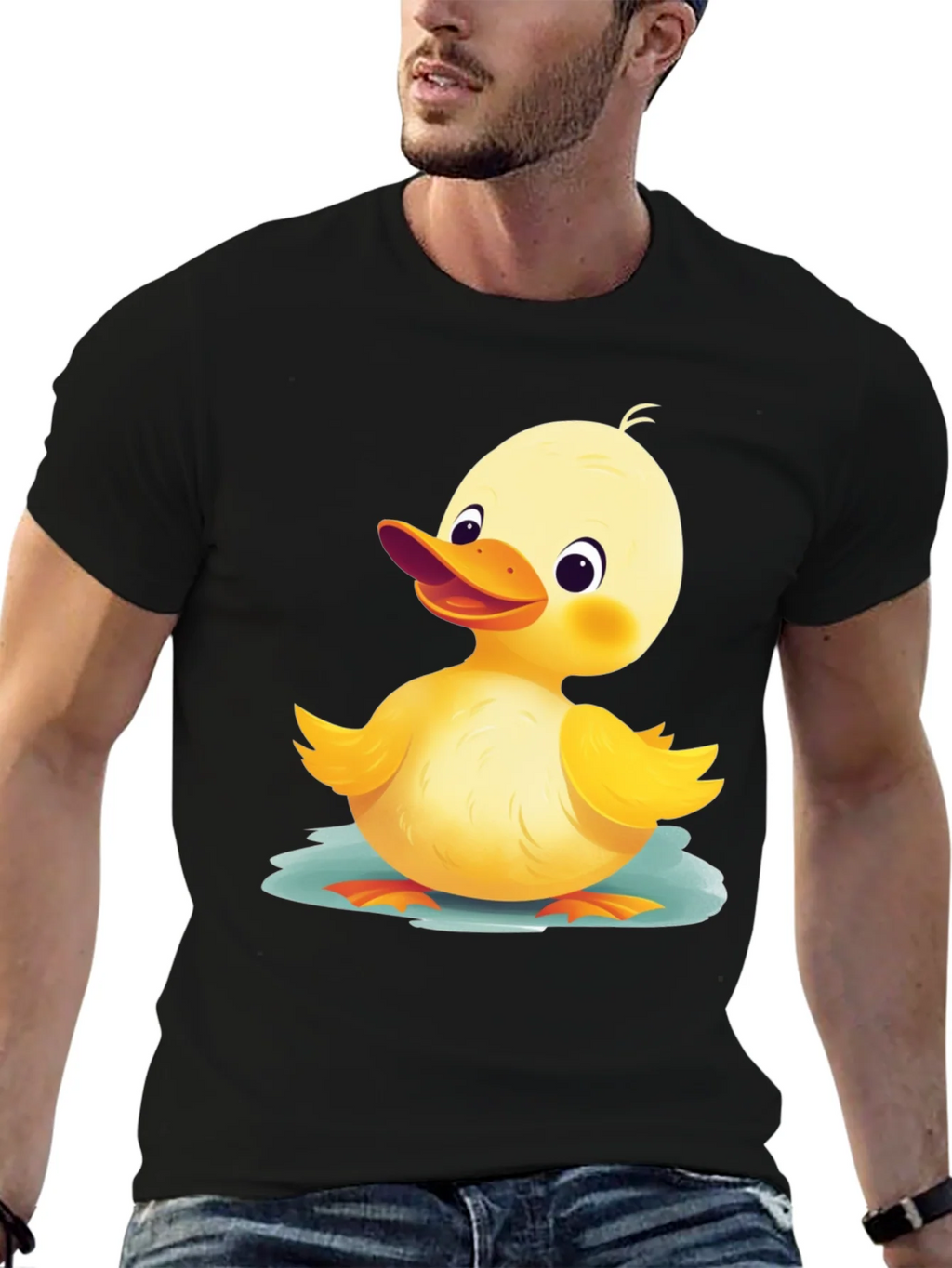 Cute Duckling Graphic T-Shirt - Soft Cotton Blend product image 6