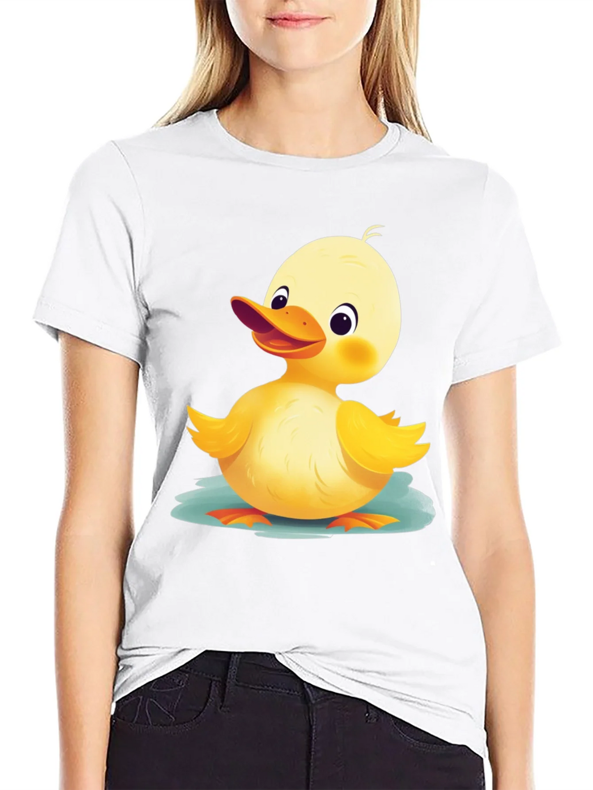 Cute Duckling Graphic T-Shirt - Soft Cotton Blend product image 8
