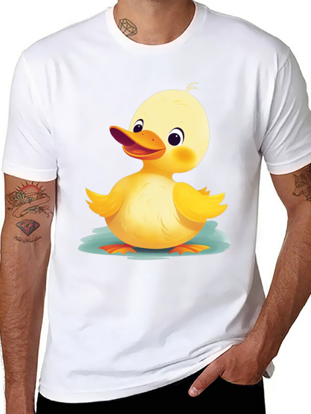 Cute Duckling Graphic T-Shirt - Soft Cotton Blend product image 7