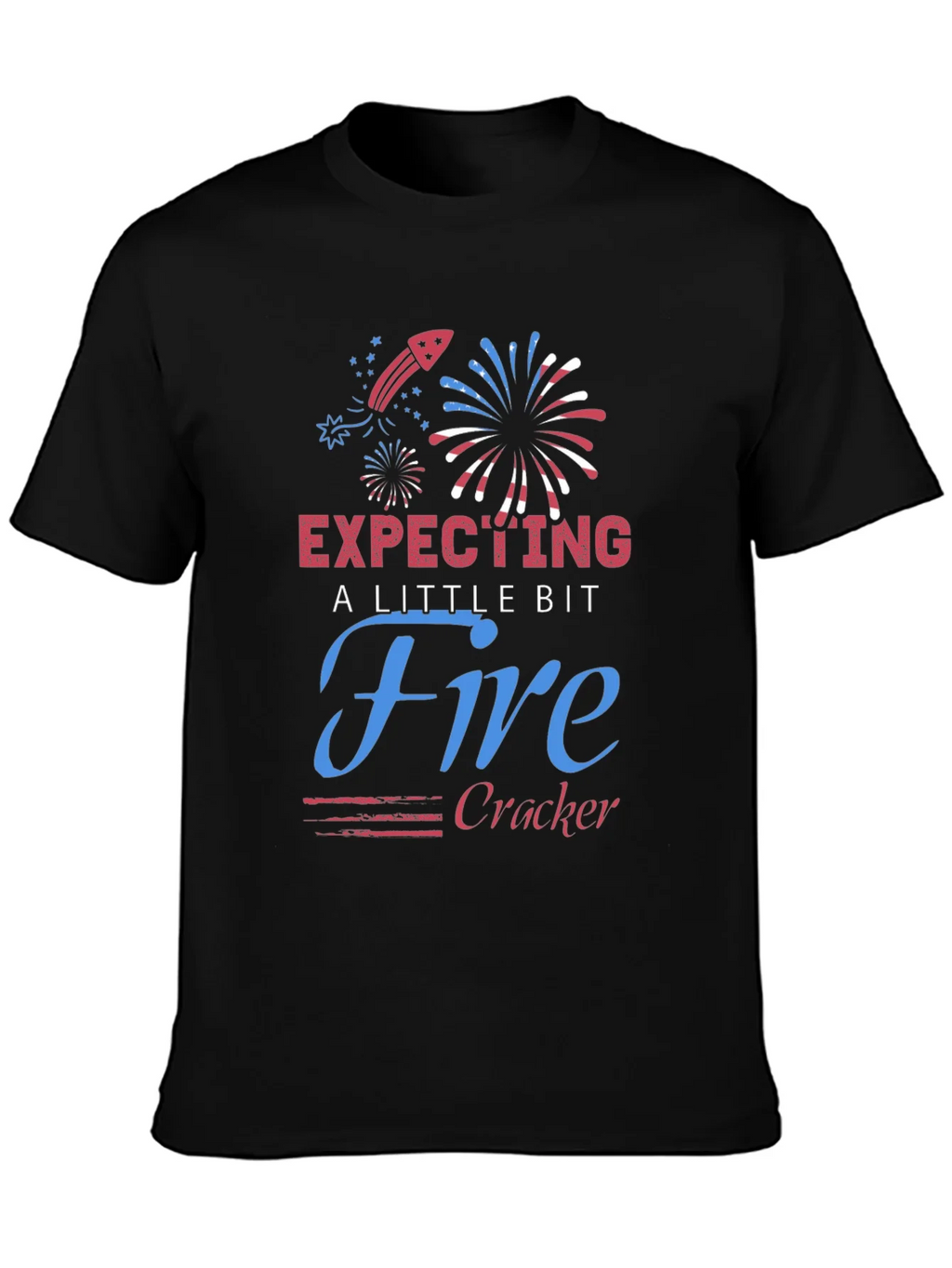 Expecting a Little Bit Firecracker Tee product image 3
