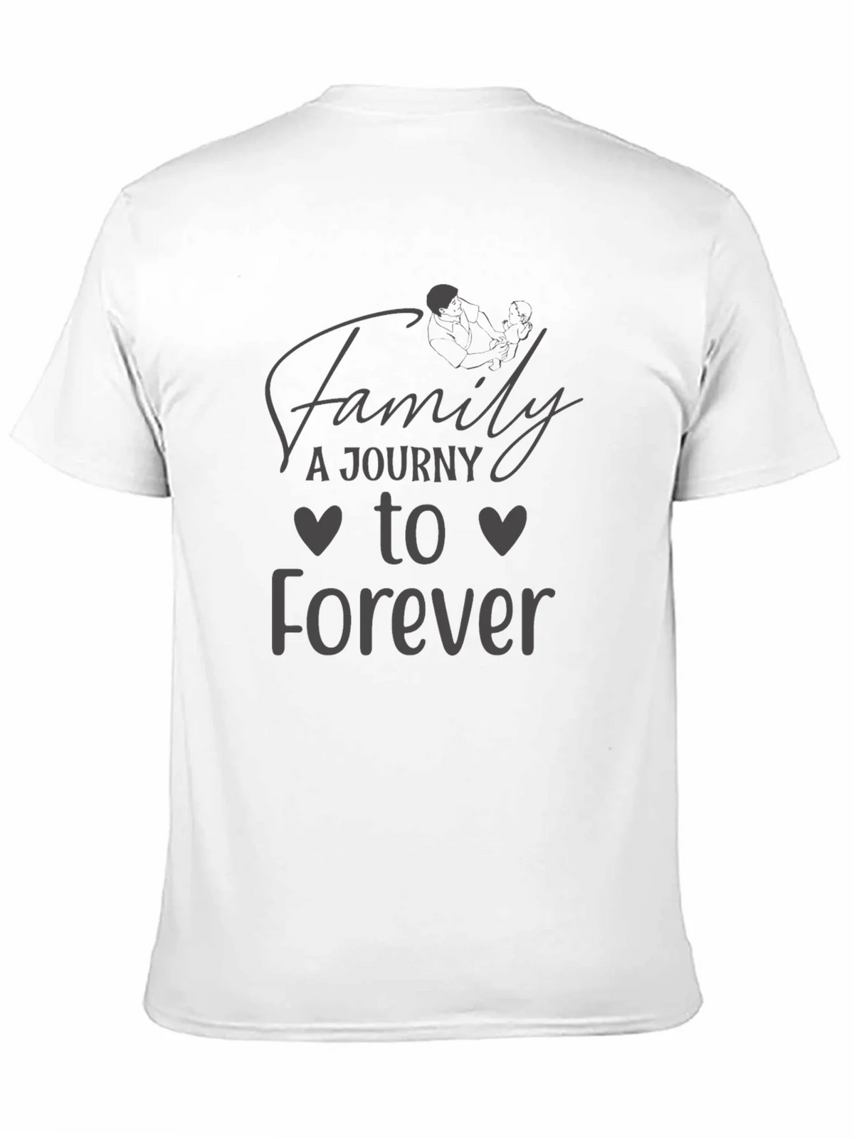 Family Journey to Forever Black Graphic Tee product image 10