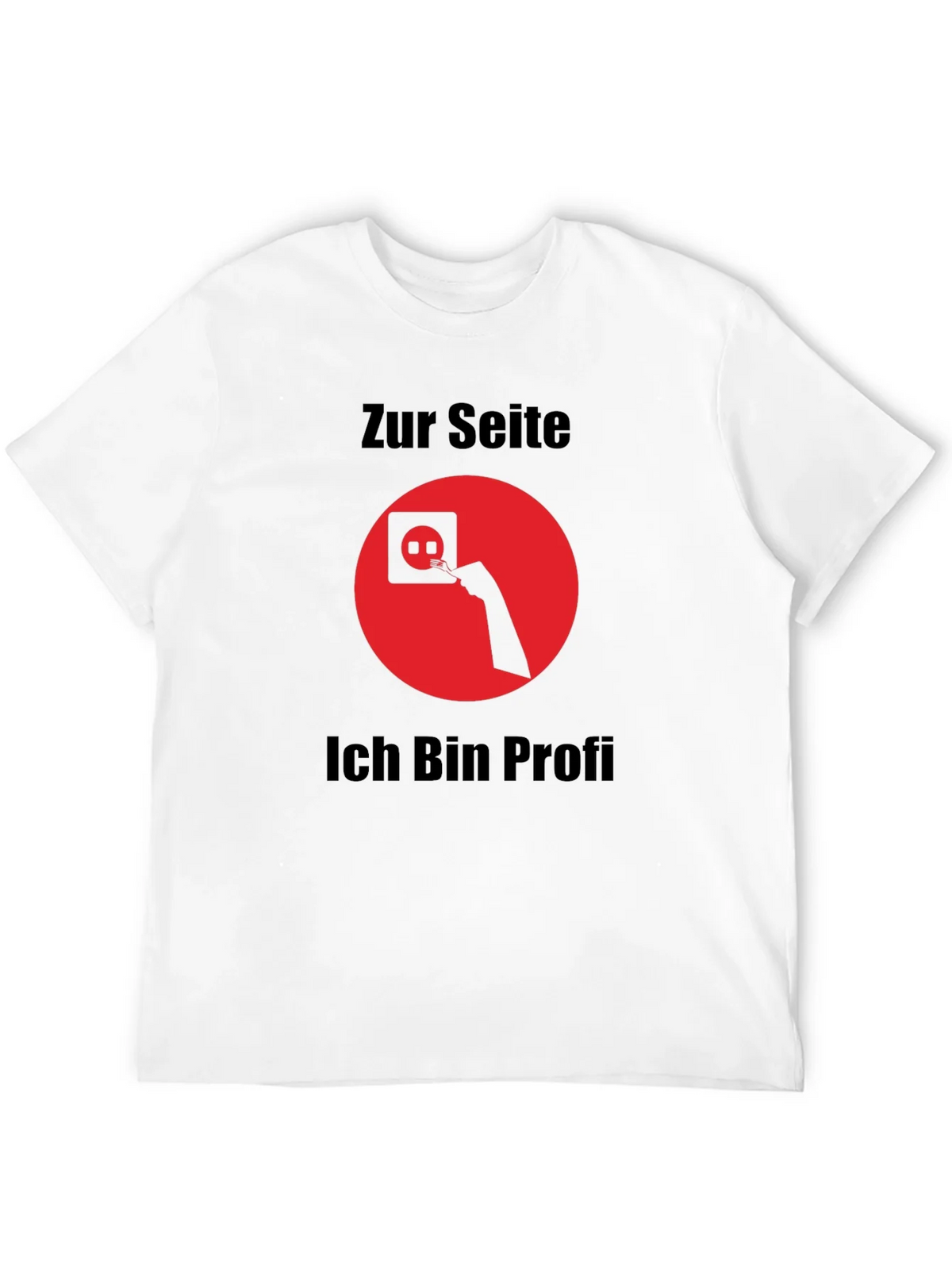Electrician Humor T-Shirt - Zur Seite Ich Bin Profi product image 11