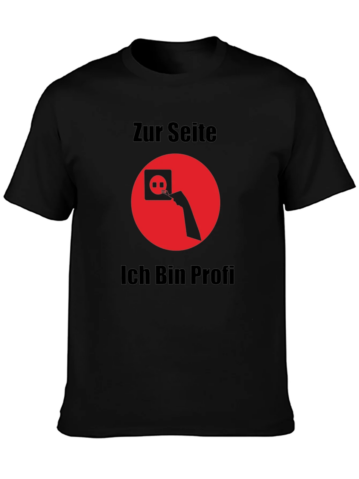 Electrician Humor T-Shirt - Zur Seite Ich Bin Profi product image 3