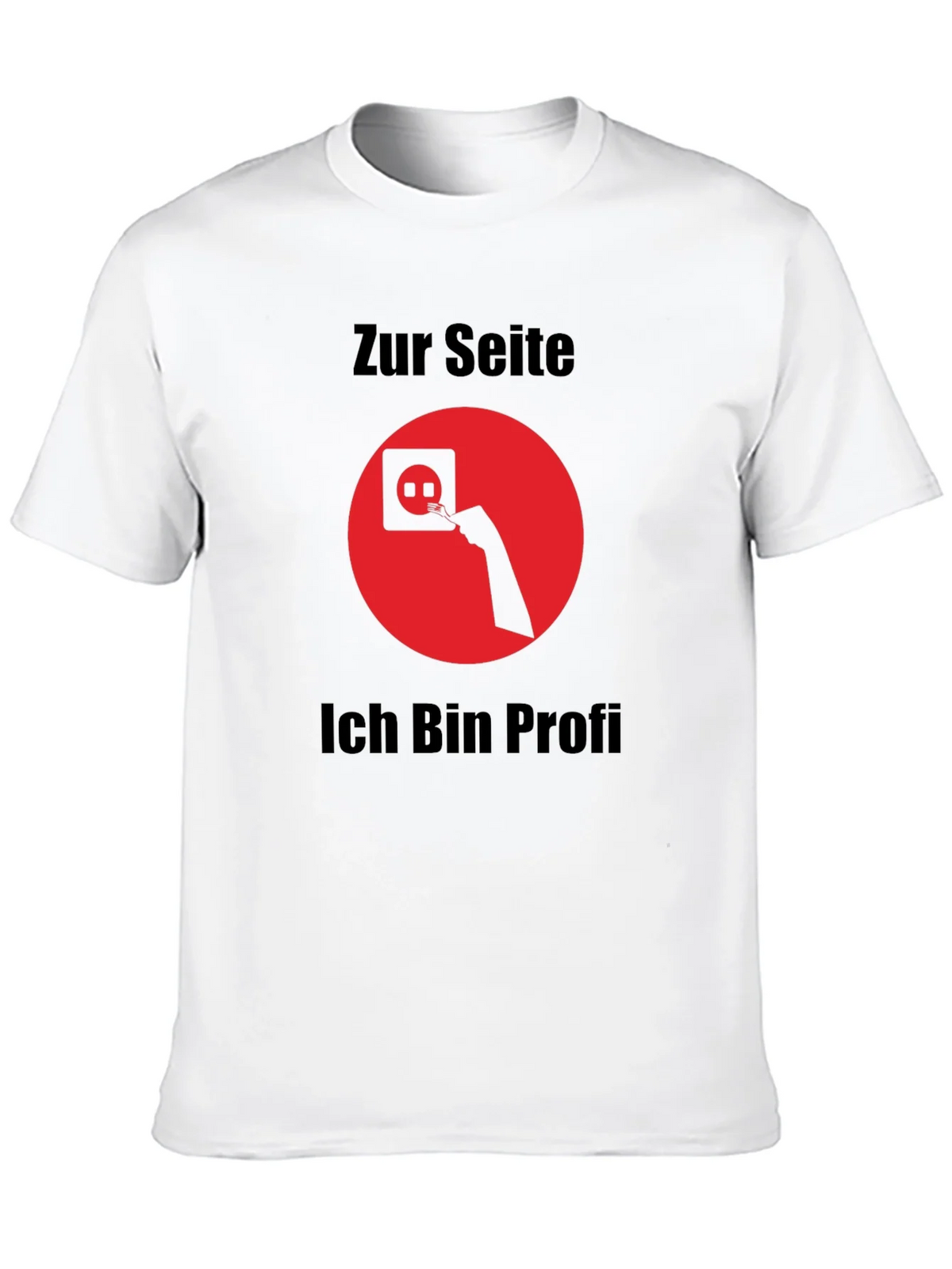 Electrician Humor T-Shirt - Zur Seite Ich Bin Profi product image 9