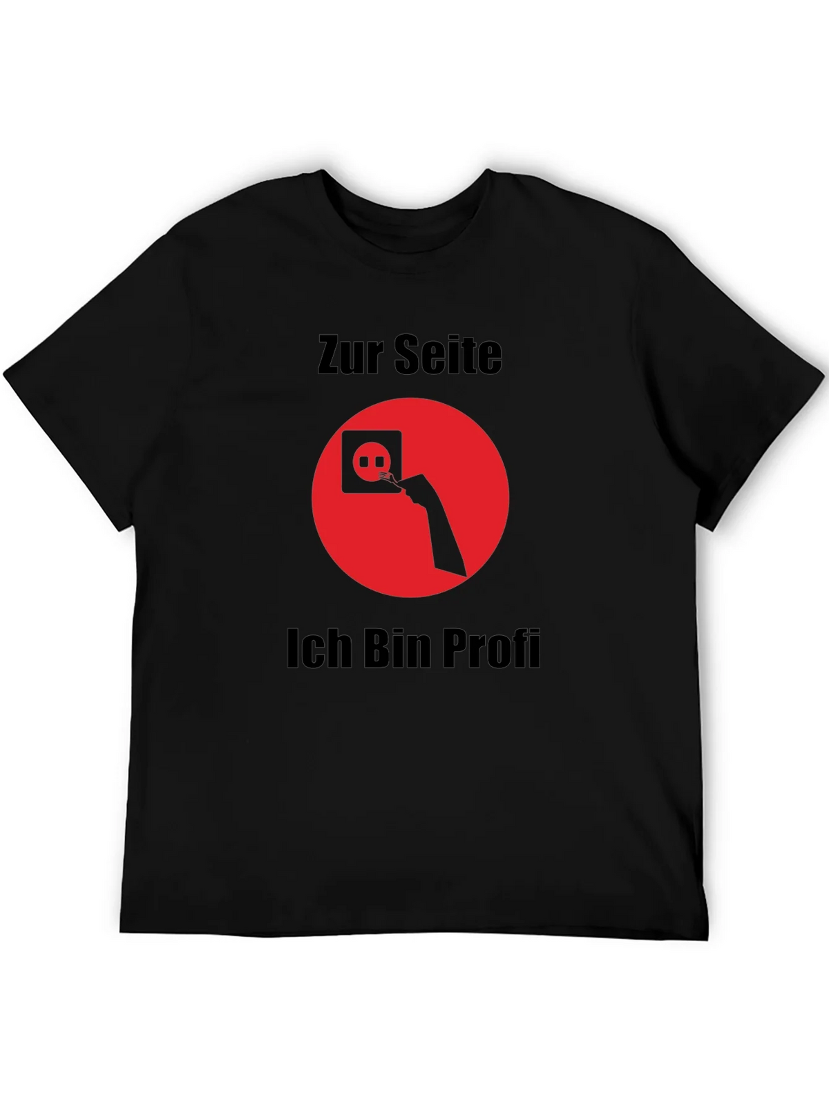 Electrician Humor T-Shirt - Zur Seite Ich Bin Profi product image 5