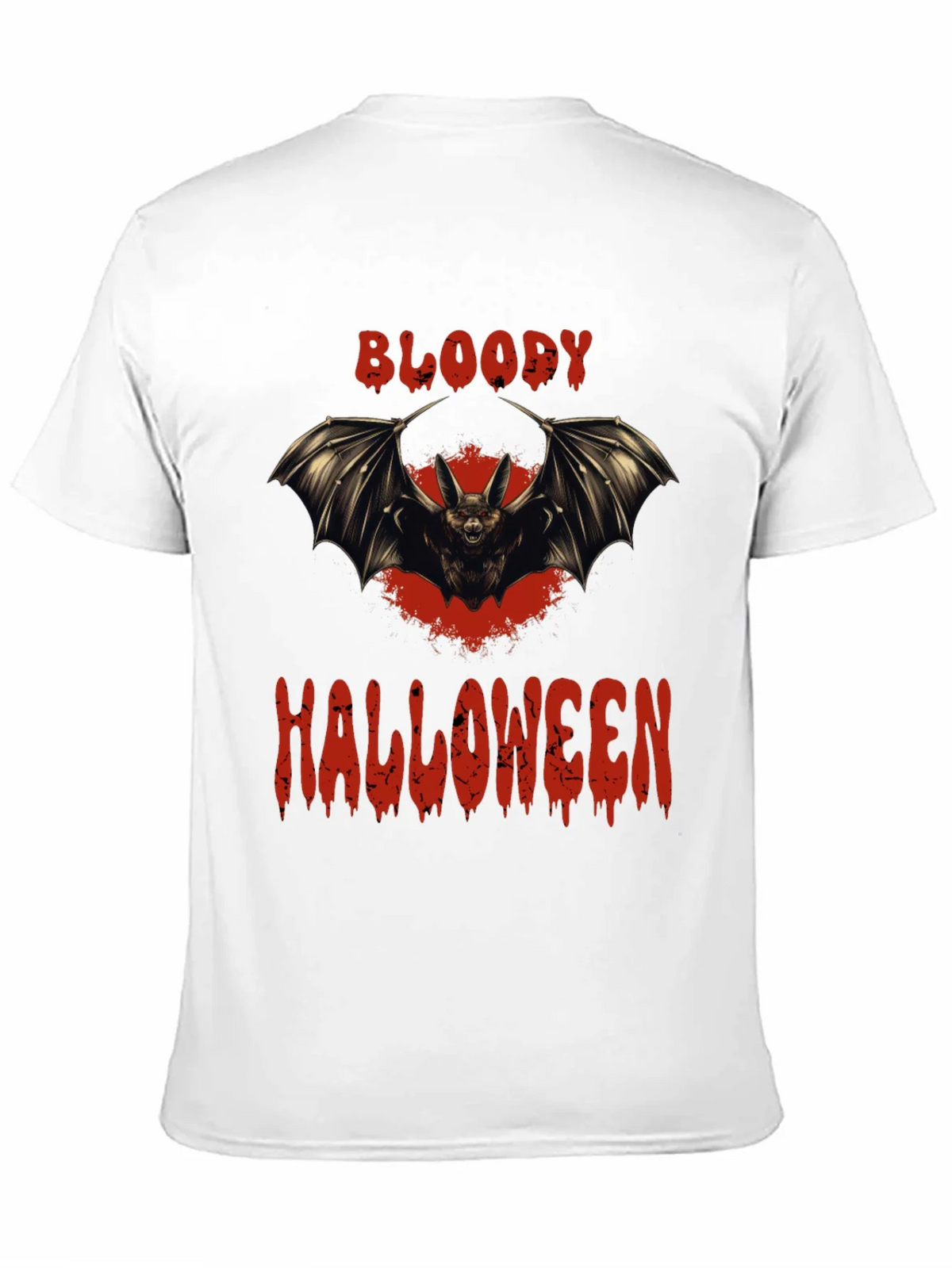 Bloody Halloween Bat Graphic T-Shirt product image 10