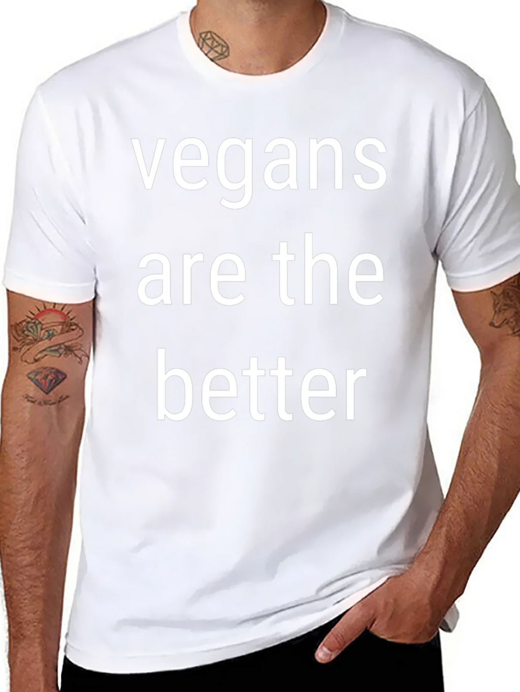 Vegan Slogan T-Shirt - Soft Cotton Tee product image 5
