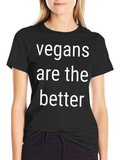Vegan Slogan T-Shirt - Soft Cotton Tee product image 1