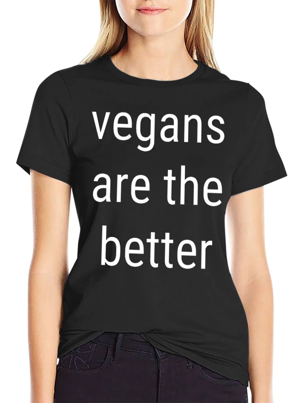 Vegan Slogan T-Shirt - Soft Cotton Tee product image 1