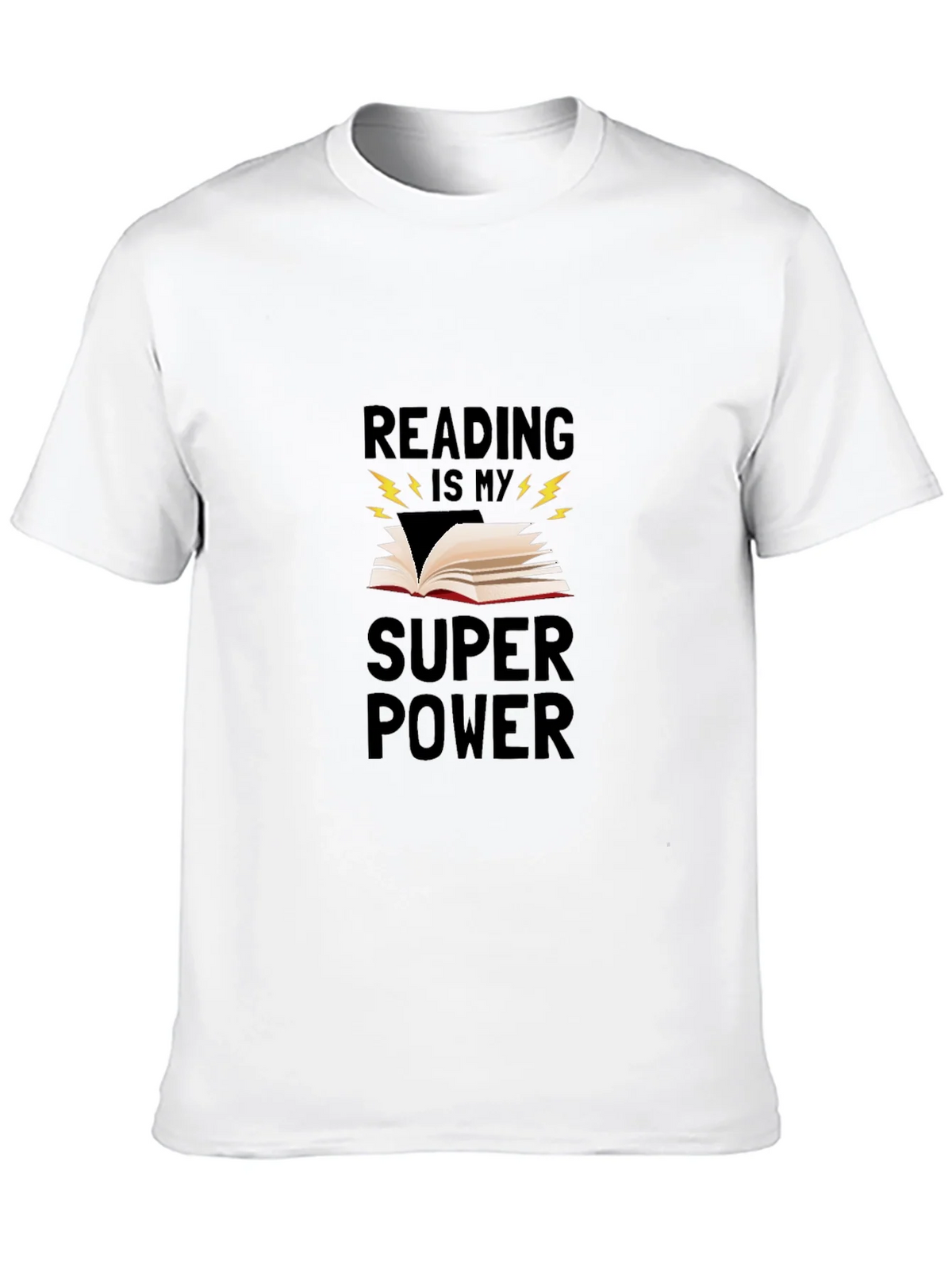 Reading is My Super Power Graphic T-Shirt product image 6