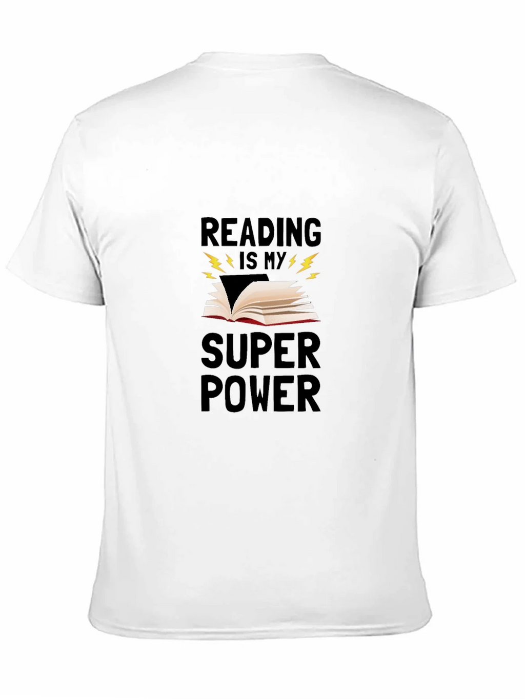 Reading is My Super Power Graphic T-Shirt product image 7