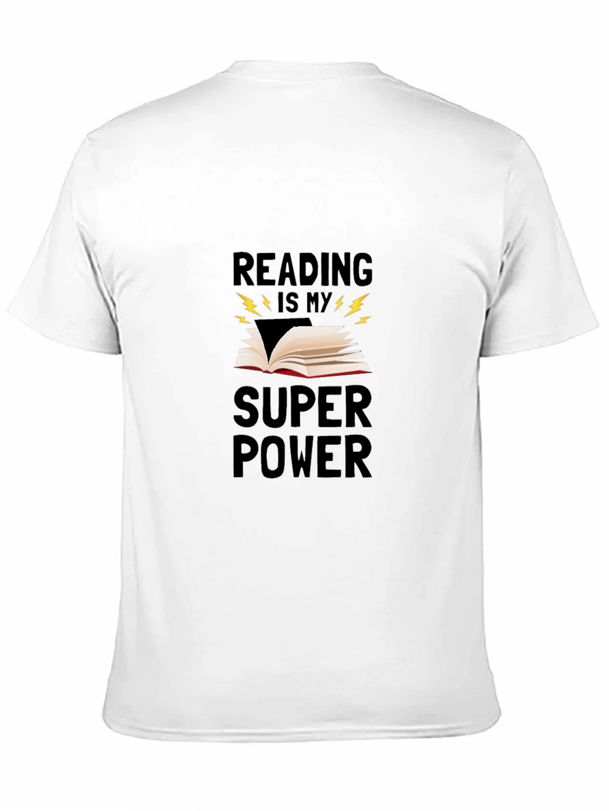 Reading is My Super Power Graphic T-Shirt product image 7