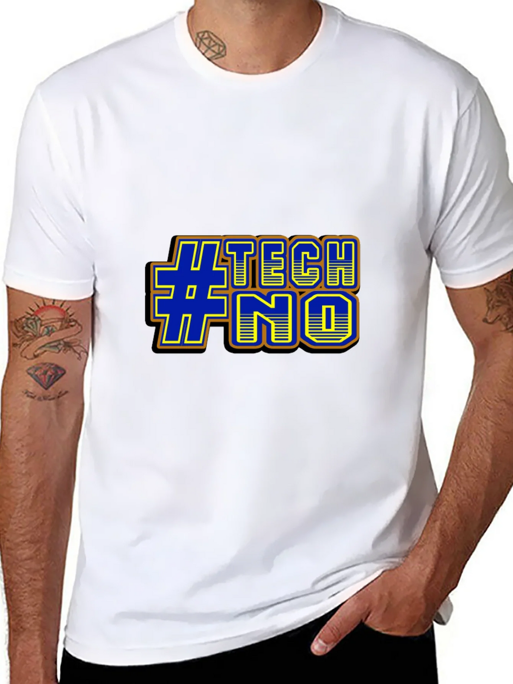 #TECHNO Graphic Tee - Bold Design Comfortable Fit product image 7