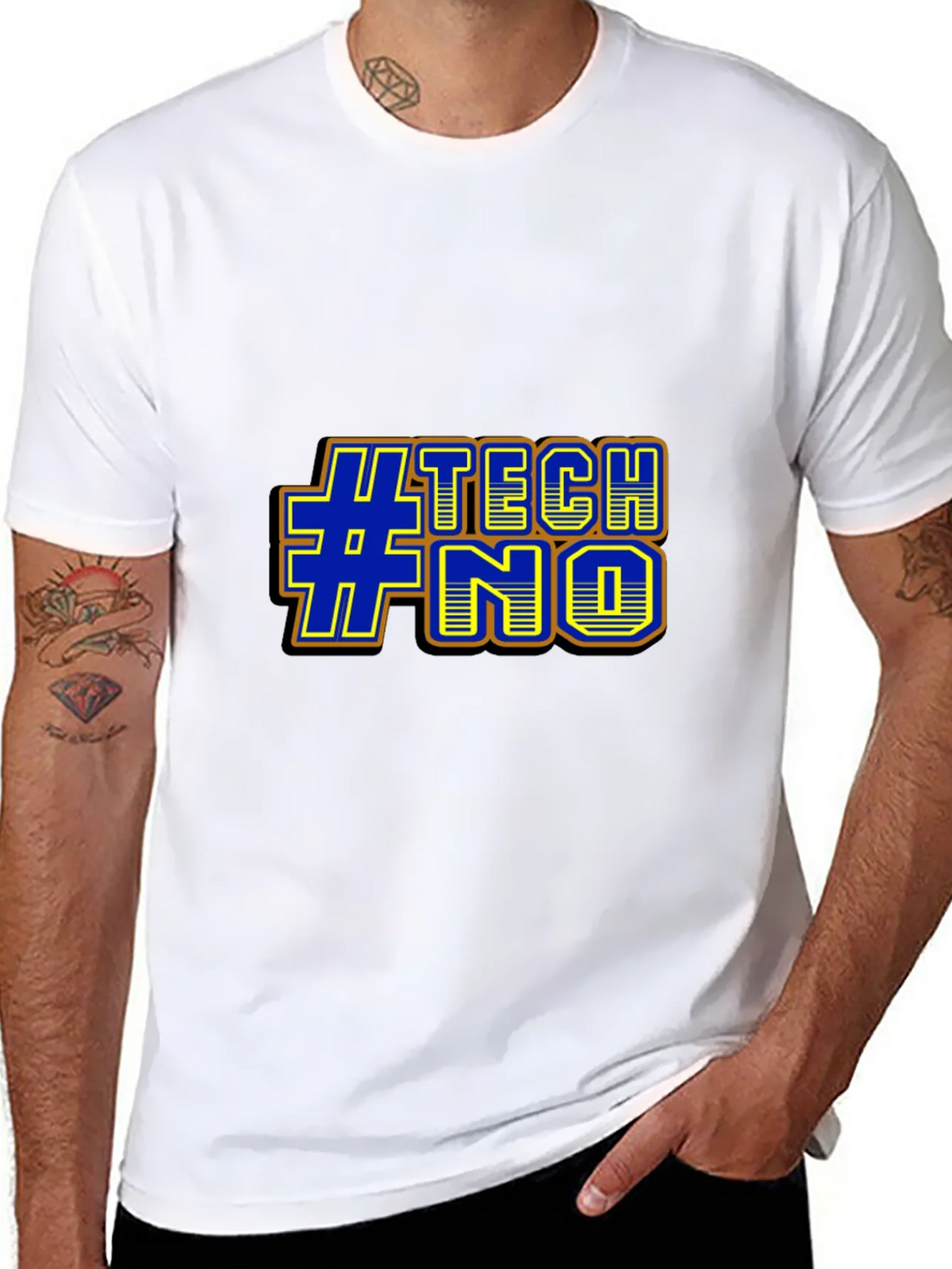 #TECHNO Graphic Tee - Bold Design Comfortable Fit product image 7
