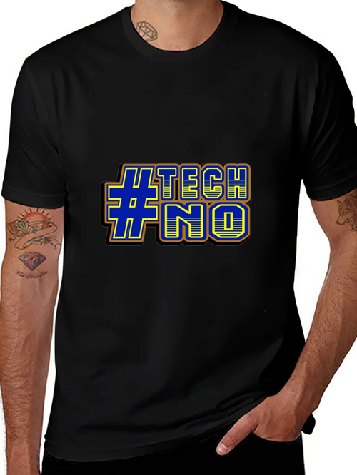 #TECHNO Graphic Tee - Bold Design Comfortable Fit product image 1